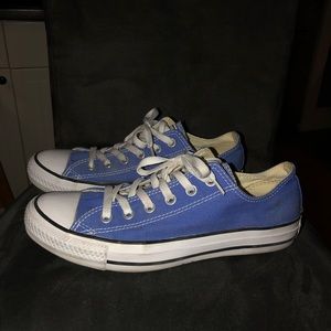 blue low top converse